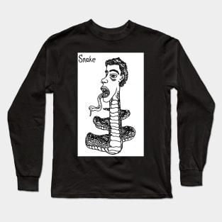 He's a Snake! Long Sleeve T-Shirt